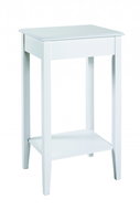 Ross Side Table, 76cm, White - Side Table