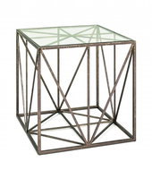 Darrel Conference Table, 50cm, Antique Bronze - Coffee Table