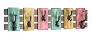 Batty Wall Hanger, 20cm, Multicoloured - Coat Hanger
