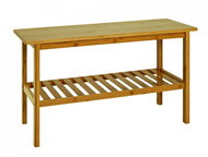 Piper Bench with Shelf, 47cm, Bamboo - Bench