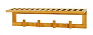 Chris Coat Hanger, 15cm, Bamboo - Coat Hanger