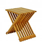 Cliff Folding Table, 44cm, Bamboo - Side Table