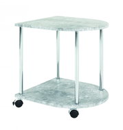 Side table Keith III, 45 cm, concrete - Side Table