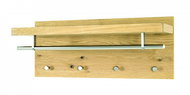 Coat Hanger with Kirk Shelf, 30cm, Oak - Coat Hanger