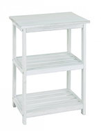 Shelf with 3 Shelves Yuri, 62cm, White - Shelving Unit