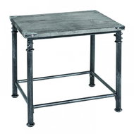 Nels Side Table, 43cm, Antique Black - Side Table