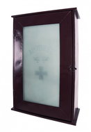 Harp wall cabinet, 62 cm, brown - Cabinet