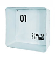 Carm Wall Shelf, 35cm, White - Shelf
