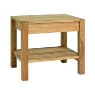 Bedside Table Molk, 50cm, Oak - Night Stand