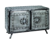 Mortens Furniture Komoda Trident, 52 cm, antracitová - Komoda