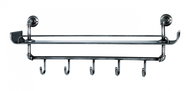 Trident Coat Hanger with Shelf, 34cm, Anthracite - Coat Hanger