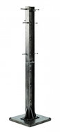 Trident Wall Hanger, 176cm, Anthracite - Coat Hanger