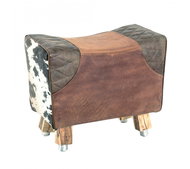 Westeros Chair, 48cm, Leather - Stool