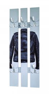 Leahter Coat Hanger, 100cm, Black/Grey - Coat Hanger