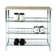 Shoe Box with 3 Shelves Divo, 86cm - Shoe Rack
