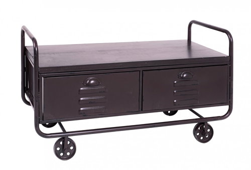 Rouse Coffee Table, 92cm, Brown - Coffee Table - Main image