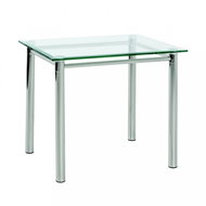 Embu Coffee Table, 60cm, Clear Glass - Coffee Table