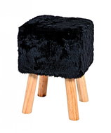 Chair Nova II., 45cm, Solid/Black - Stool