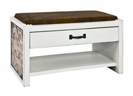 Bench with Wallsee Shoe Box, 72cm - Bench