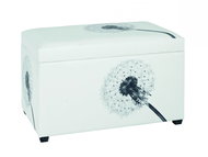 Danda bench, 65 cm, white / black - Bench