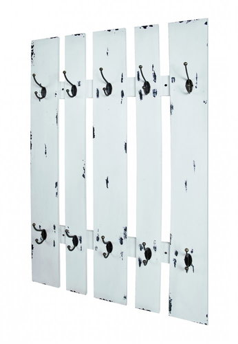 Wall Coat Rack Silasia I, 100cm, White - Hall Set - Main image