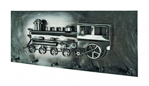 Motive Coat Hanger, 80cm, Dark Chrome - Coat Hanger - Main image