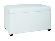 Josephine bench, 65 cm, white - Bench