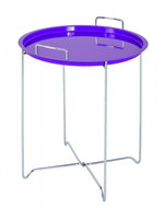 Knox side table, 51 cm, purple - Side Table