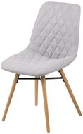 Dining chair Filip (SET 2 pcs), gray - Dining Chair