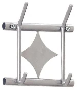Susa Wall Hanger, 16cm, Silver - Coat Hanger - Main image
