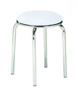 Lugan Stool, 45cm, White - Stool
