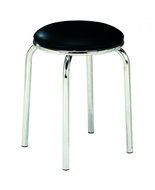 Lugan Stool, 45cm, Black - Stool