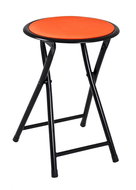 Rung Stool, 45cm, Orange - Stool