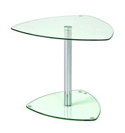 Nils Side Table, 45cm, Clear - Side Table