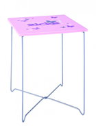 Coffee table Nash II., 51 cm, pink - Coffee Table