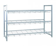 Shoe Rack Ramiro I., 60cm, Aluminium - Shoe Rack
