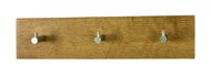 Shauno Key Holder, 34cm, Oak/Chrome - Key Holder