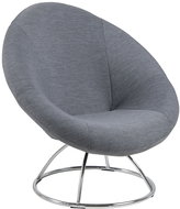 Armchair on Metal Base Giana, Grey - Armchair