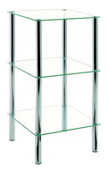 Jade I. Shelf, 77cm, Chrome - Shelving Unit