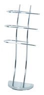 Edwic towel rail, 101 cm, chrome - Towel Rack
