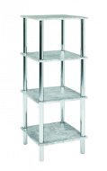 Brant Shelf, 107cm, Concrete/Chrome - Shelf