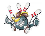 Bowdie Wall Hanger, 50cm - Coat Hanger