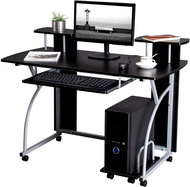 Lenny work table, 120 cm, black - Desk