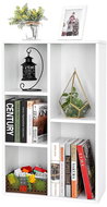Heriet Bookcase, 80cm, White - Bookshelf
