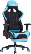 Alise office chair, black / blue - Armchair