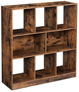 Julius bookcase, 95 cm, brown - Bookshelf