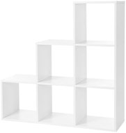 Greg bookcase, 98 cm, white - Bookshelf