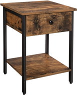 Side Table Hermina, 55cm, Brown - Side Table