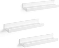 Ulise wall shelf (SET 3 pcs.), 38 cm, white - Shelf