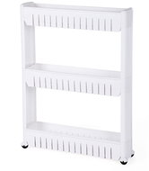 Mobile shelf Ariel, 72.5 cm, white - Storage Box